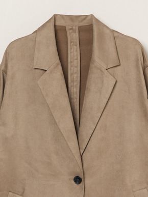 Faux suede jacket 詳細画像