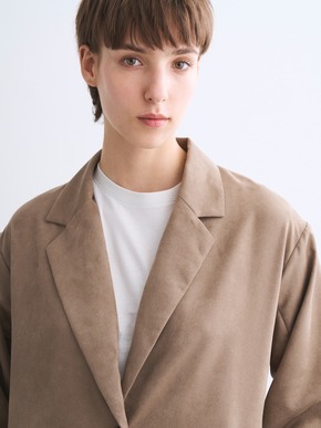 Faux suede jacket 詳細画像