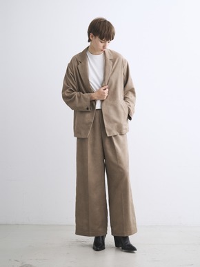 Faux suede jacket 詳細画像