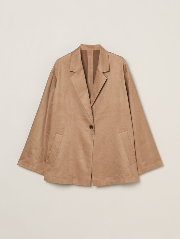 Faux suede jacket