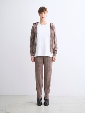 Velour sweater pants 詳細画像