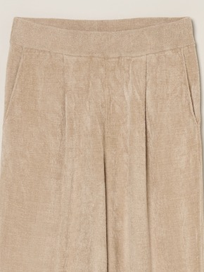Velour sweater pants 詳細画像