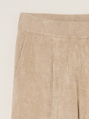 Velour sweater pants 詳細画像