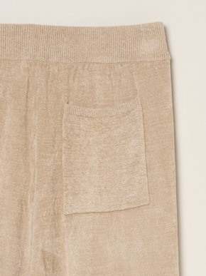 Velour sweater pants 詳細画像