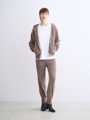 Velour sweater pants 詳細画像
