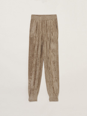 Velour sweater pants 詳細画像