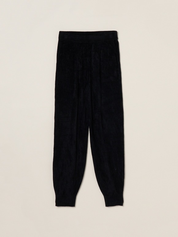 Velour sweater pants
