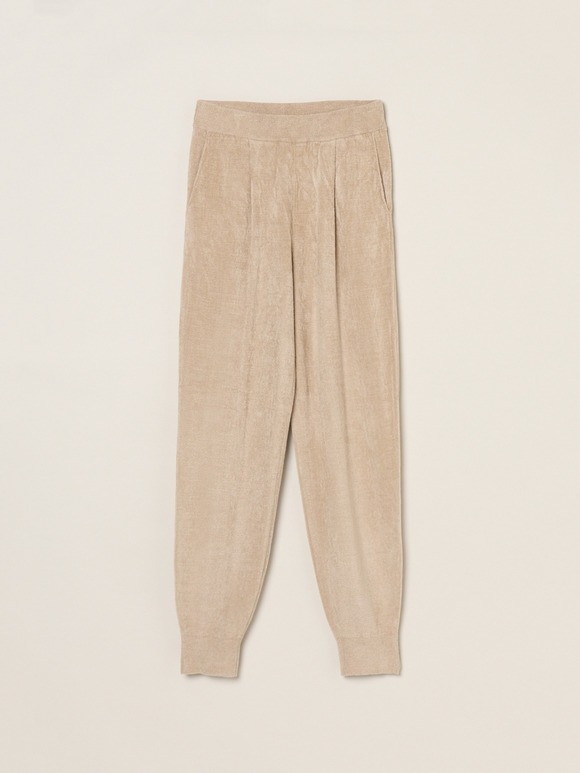 Velour sweater pants