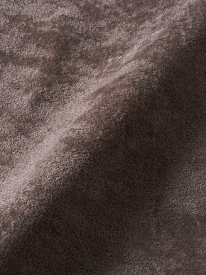 Velour sweater zip up hoody 詳細画像