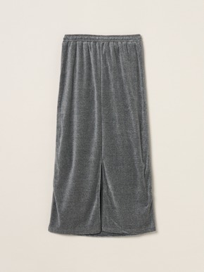 Cotton velour pencil skirt 詳細画像