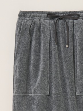 Cotton velour pencil skirt 詳細画像