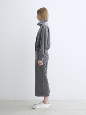 Cotton velour pencil skirt 詳細画像