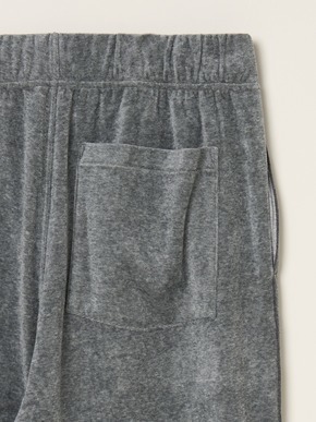 Men's cotton velour pants 詳細画像