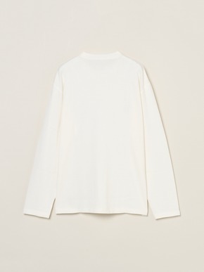 Men's cotton wool l/s t-shirt 詳細画像