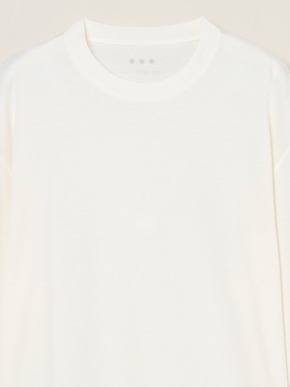 Men's cotton wool l/s t-shirt 詳細画像