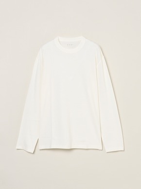 Men's cotton wool l/s t-shirt 詳細画像