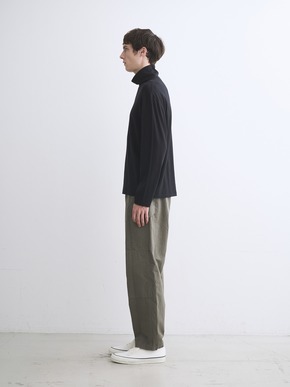 Men's cotton wool l/s turtleneck 詳細画像