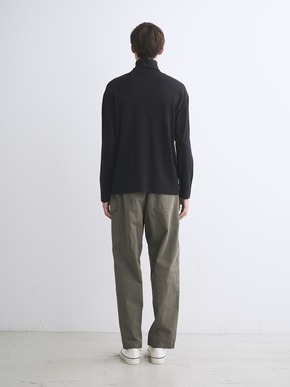 Men's cotton wool l/s turtleneck 詳細画像