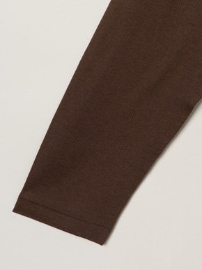 Men's cotton wool l/s polo shirt 詳細画像