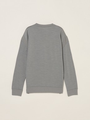 Men's wool fleece sweat shirt 詳細画像