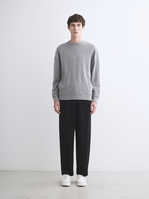 Men's wool fleece sweat shirt 詳細画像