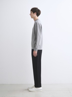 Men's wool fleece sweat shirt 詳細画像