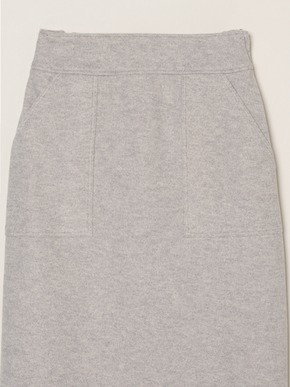 Wooly jersey skirt 詳細画像