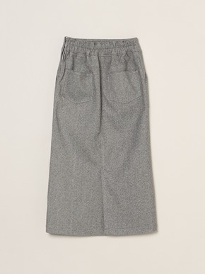 Wooly jersey skirt 詳細画像
