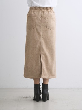Wooly jersey skirt 詳細画像