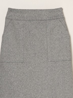 Wooly jersey skirt 詳細画像