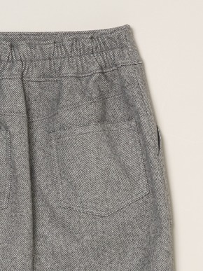 Wooly jersey skirt 詳細画像