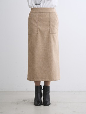 Wooly jersey skirt 詳細画像