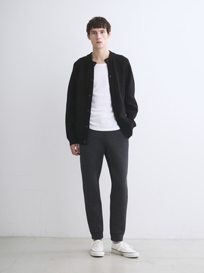 Men's double knits jogger pants 詳細画像