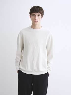 Men's woolmix pileface crewneck 詳細画像