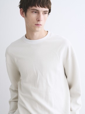 Men's woolmix pileface crewneck 詳細画像
