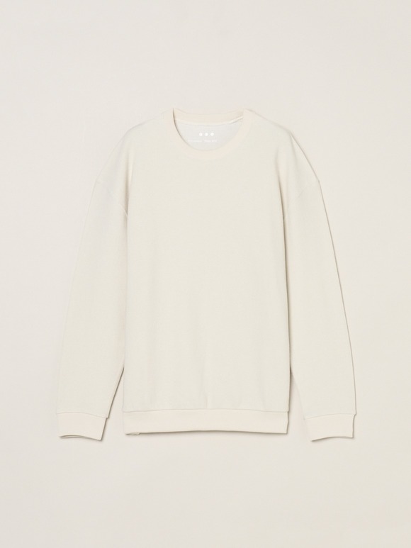 Men's woolmix pileface crewneck