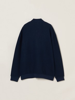 Men's woolmix pileface zip-shirt 詳細画像