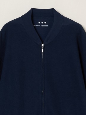 Men's woolmix pileface zip-shirt 詳細画像