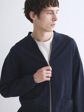Men's woolmix pileface zip-shirt 詳細画像
