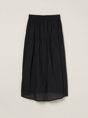 Cotton loan tuck skirt 詳細画像