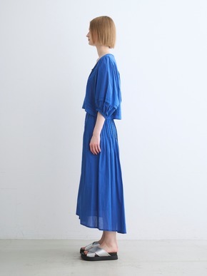 Cotton loan tuck skirt 詳細画像