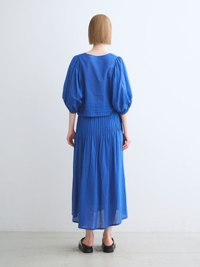 Cotton loan tuck skirt 詳細画像