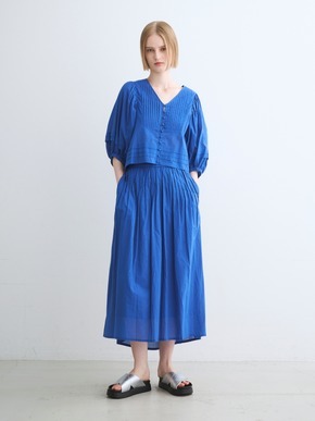 Cotton loan tuck skirt 詳細画像