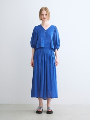 Cotton loan tuck skirt 詳細画像