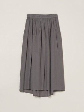 Cotton loan tuck skirt 詳細画像