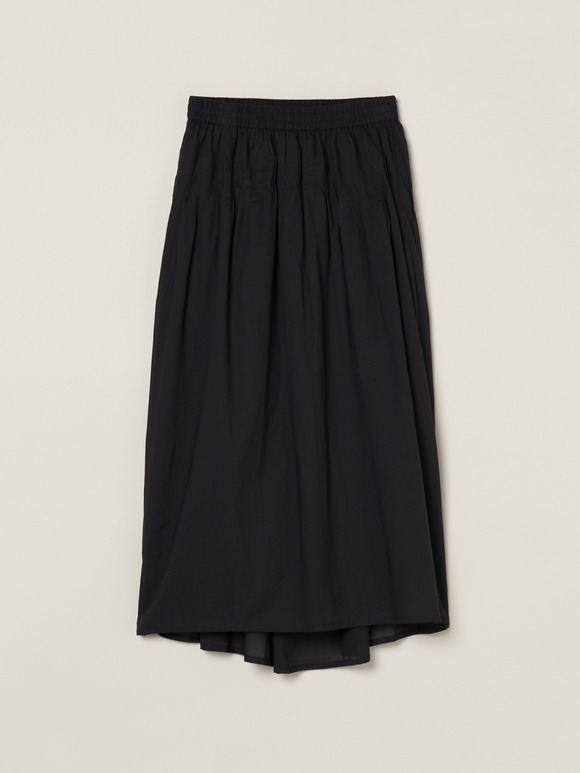 Cotton loan collar skirt