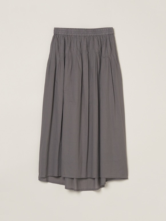 Cotton loan collar skirt