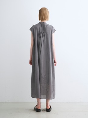 Cotton loan tuck dress 詳細画像