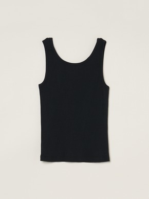 Cotton rib 2×1 tank 詳細画像