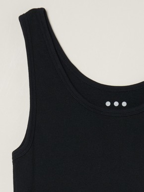 Cotton rib 2×1 tank 詳細画像